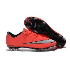 Cristiano Ronaldo Nike Mercurial Vapor 10 FG ACC Bright Mango Metallic Silver