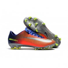 mens Nike Mercurial Vapor 11 FG Football Shoes Royal Blue Chrome Crimson
