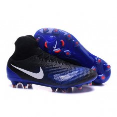 New Nike Magista Obra II FG ACC Soccer Boot Black Blue White