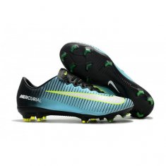 mens Nike Mercurial Vapor 11 FG Football Shoes Blue Green Black